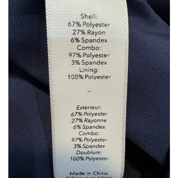 34. LIKELY NWOT $298 Navy Cocktail Dress Front Knot Bodice - Picture 5 of 6